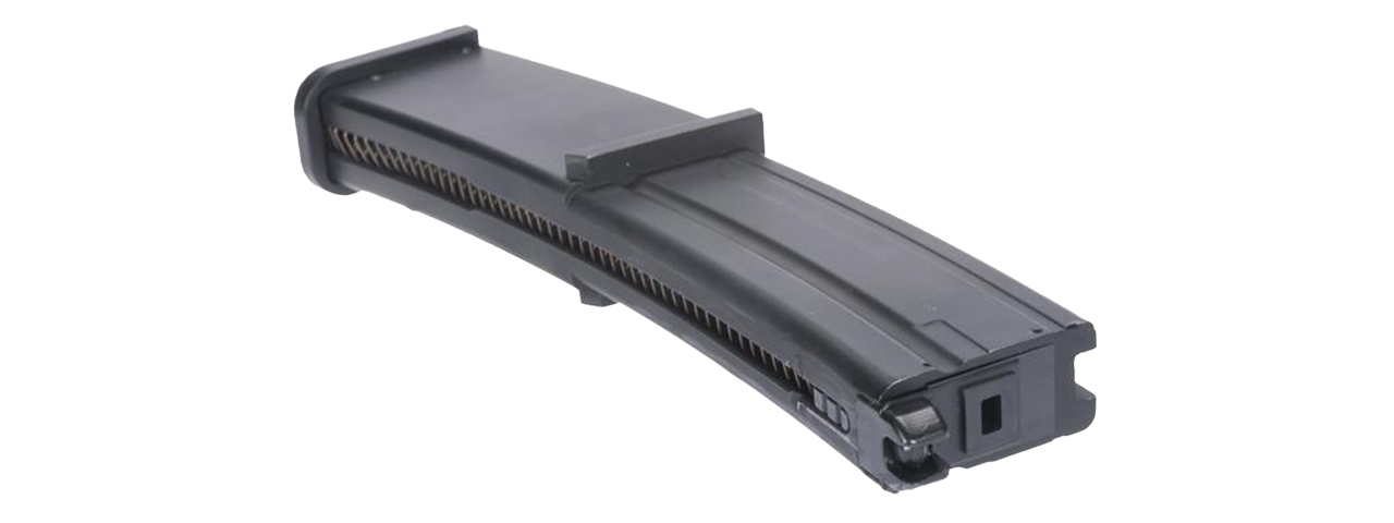 WE-Tech 44rd Magazine for SMG-8 Airsoft GBB SMG - (Black) - Click Image to Close