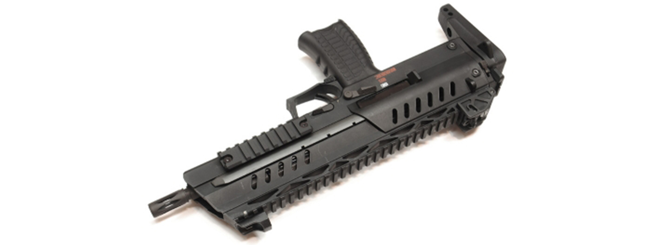 WE-Tech SMG-8 Airsoft GBB Sub Machine Gun - (Black)