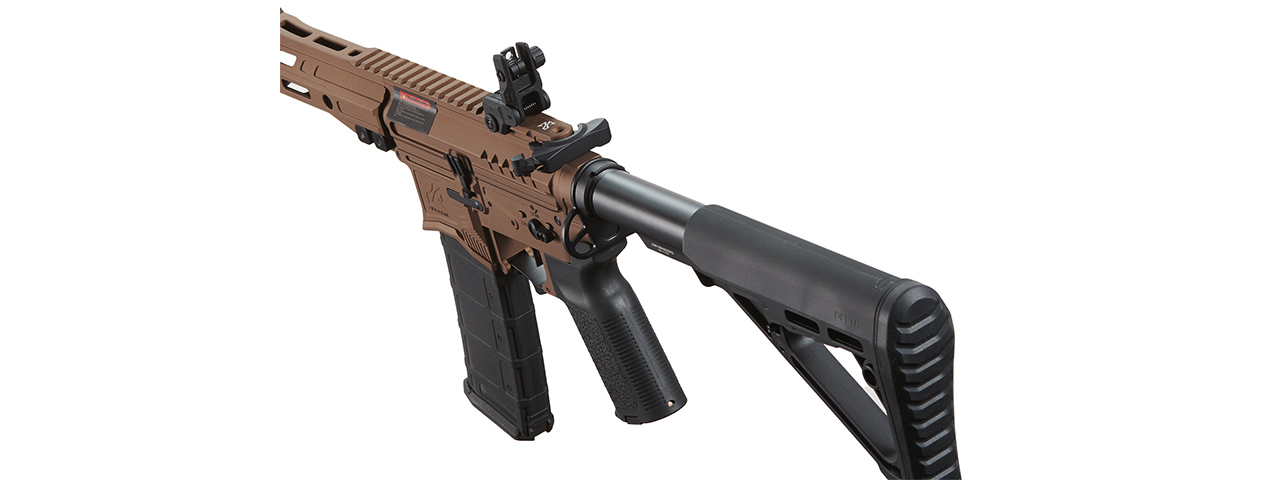 ZION ARMS R15 MK2 8" RAIL w/ NEBULA II ETU (Bronze)