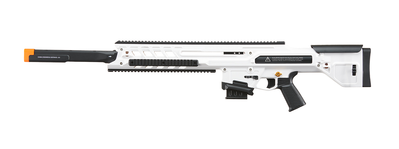 ZhenWei 100S Baize Bolt Action Blaster - (White) - Click Image to Close