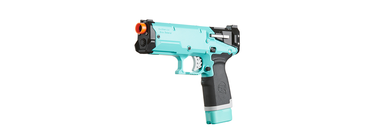 ZhenWei Fire Rat S200 Foam Dart Blaster - (Blue) - Click Image to Close