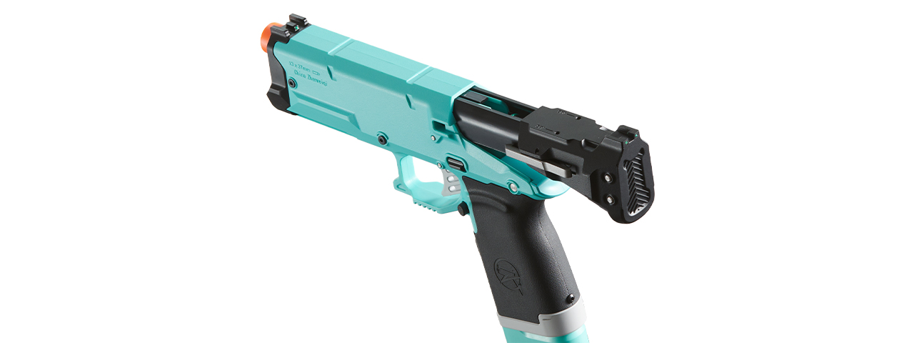 ZhenWei Fire Rat S200 Foam Dart Blaster - (Blue) - Click Image to Close