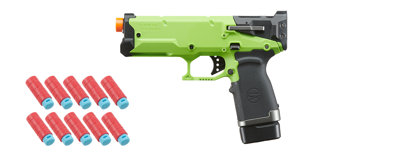 ZhenWei Fire Rat S200 Foam Dart Blaster - (Green)