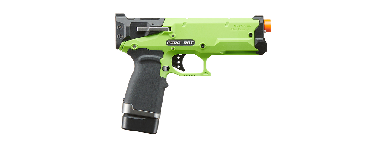 ZhenWei Fire Rat S200 Foam Dart Blaster - (Green) - Click Image to Close