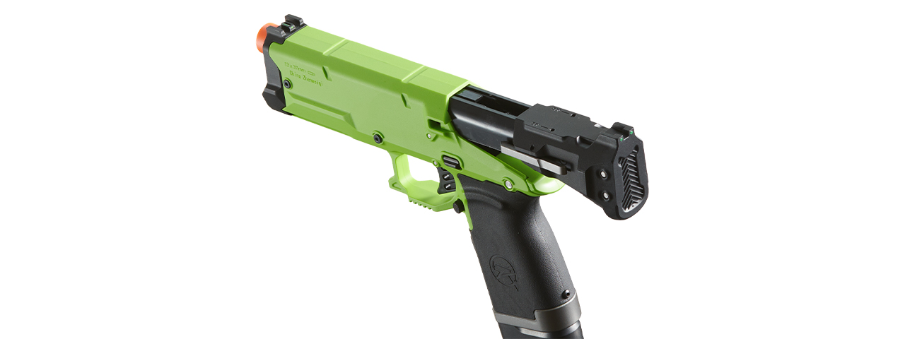 ZhenWei Fire Rat S200 Foam Dart Blaster - (Green) - Click Image to Close