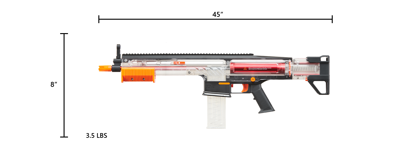 ZhenWei S100 CRS100 War Saint Dart Blaster - (Clear)