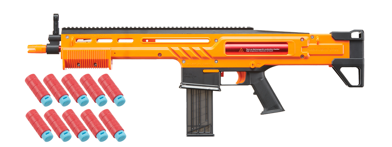 ZhenWei S100 CRS100 War Saint Dart Blaster - (Orange)