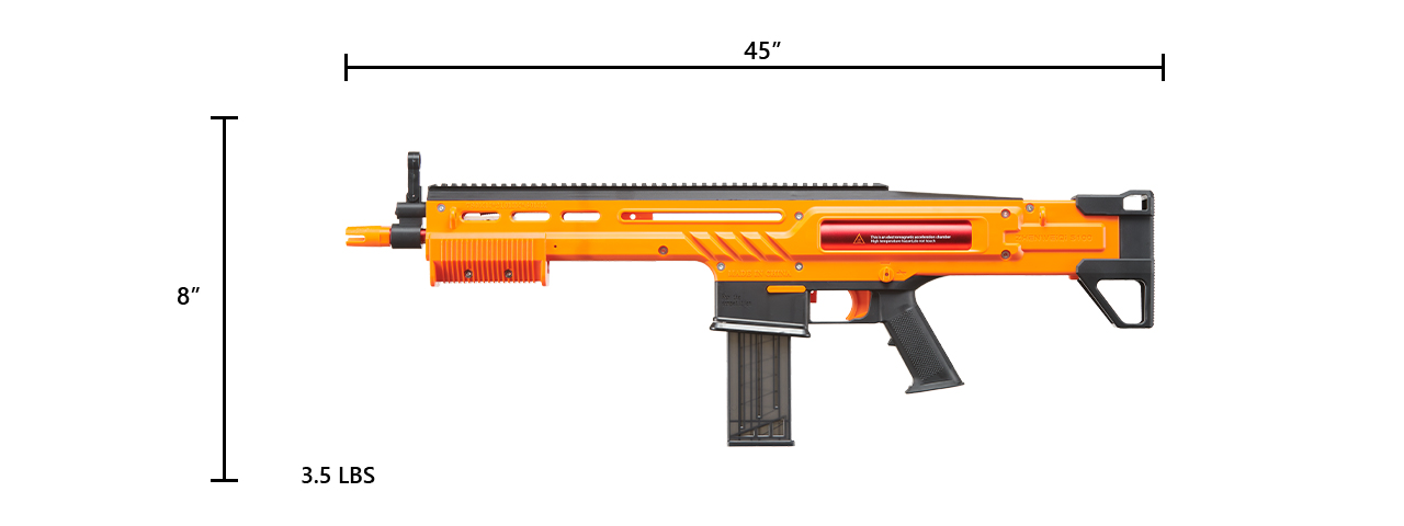 ZhenWei S100 CRS100 War Saint Dart Blaster - (Orange)