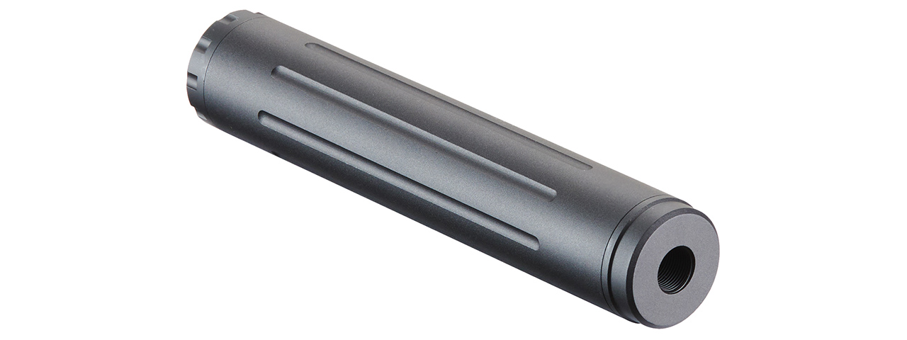 Atlas Custom Works 14mm Negative Zephyr XL Mock Suppressor (Color: Black)