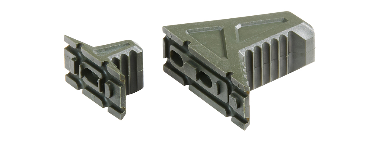 Atlas Custom Works Handstop & Cable Routing Kit - (OD Green)