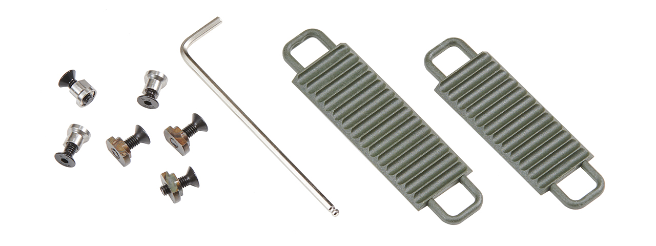 Atlas Custom Works Handstop & Cable Routing Kit - (OD Green)