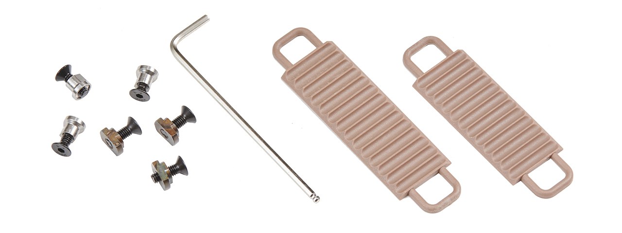 Atlas Custom Works Handstop & Cable Routing Kit - (Tan)
