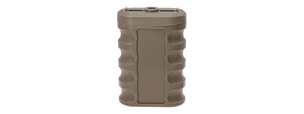 Atlas Custom Works 0-8 Degree Adjustable Vertical Foregrip for M-LOK & KeyMod Rails - (Tan)