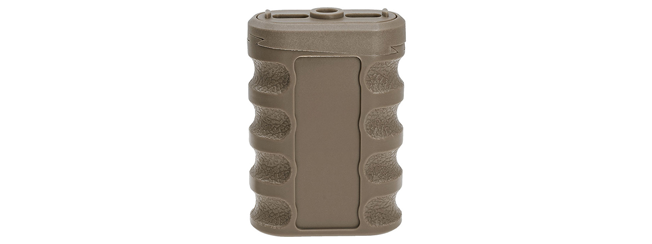 Atlas Custom Works 0-8 Degree Adjustable Vertical Foregrip for M-LOK & KeyMod Rails - (Tan)