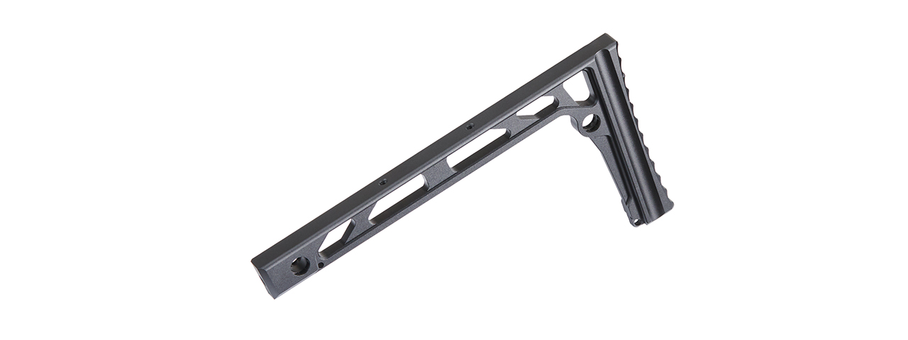Atlas Custom Works SS-8 Style Folding Stock with 1913 Picatinny Rail Folding Mech (Color: Black)