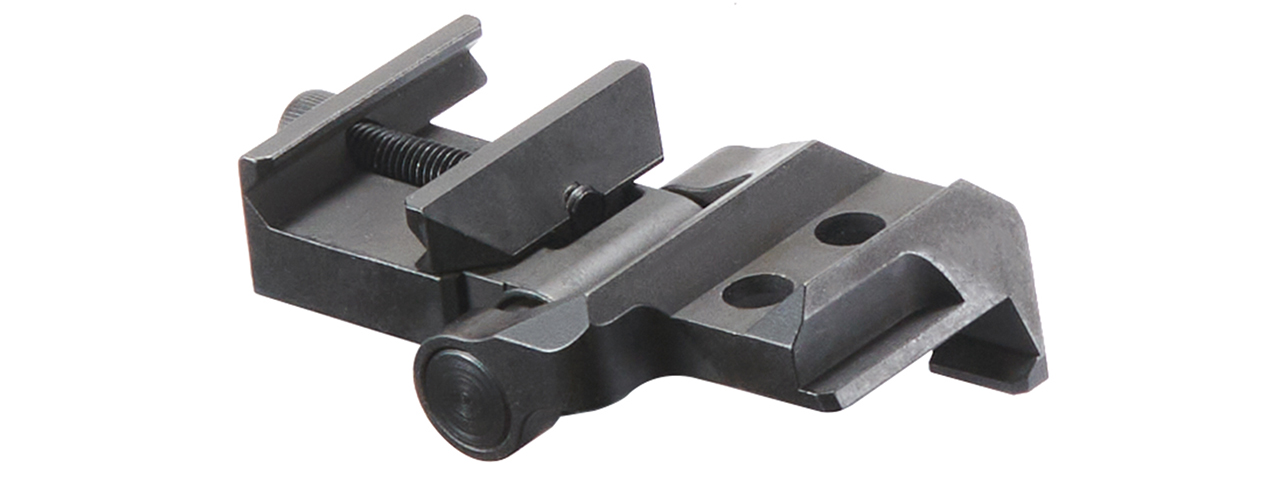 Atlas Custom Works SS-8 Style Folding Stock with 1913 Picatinny Rail Folding Mech (Color: Black)