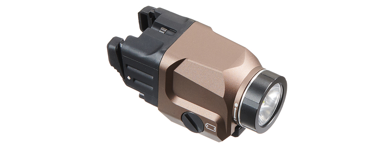 Atlas Custom Works Tactical Rail Mounted Flashlight - (Dark Earth) Atlas Custom Works Tactical Rail Mounted Flashlight - (Dark Earth)