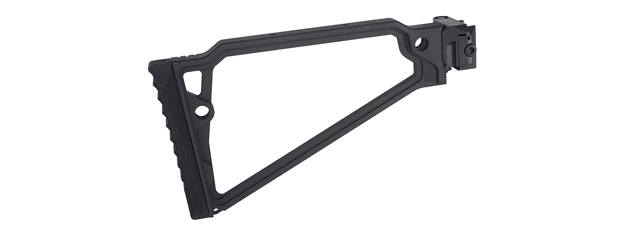 Atlas Custom Works Triangle Rise Stock w/ Butt Pad for 20mm Rails - (Black)
