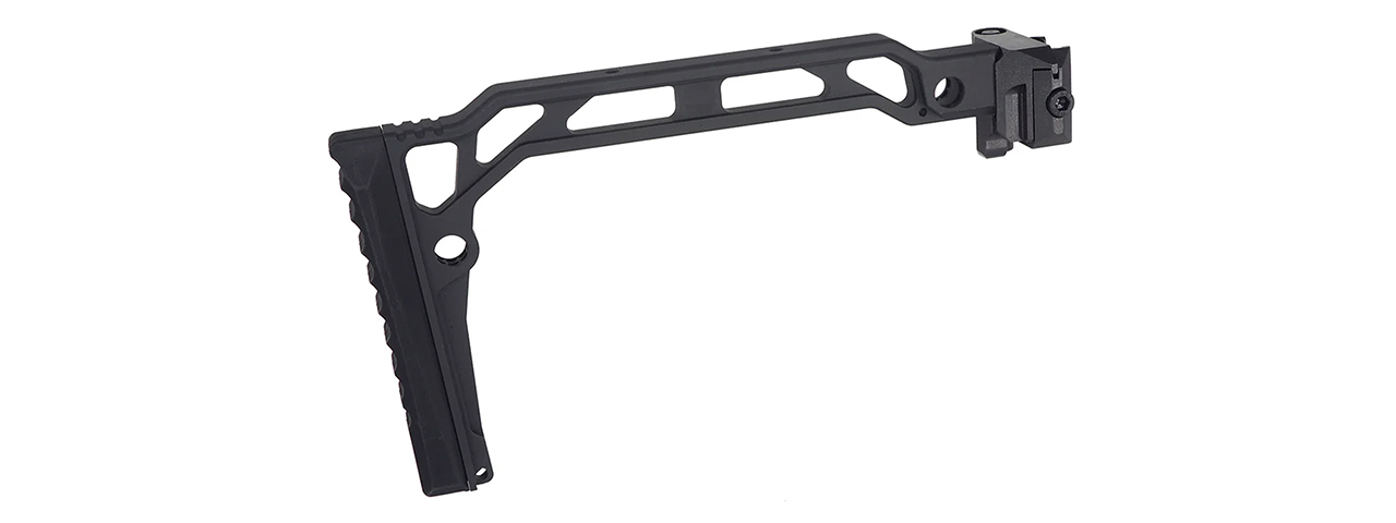 Atlas Custom Works Skeleton Stock w/ Butt Pad for 20mm Rails - (Black)