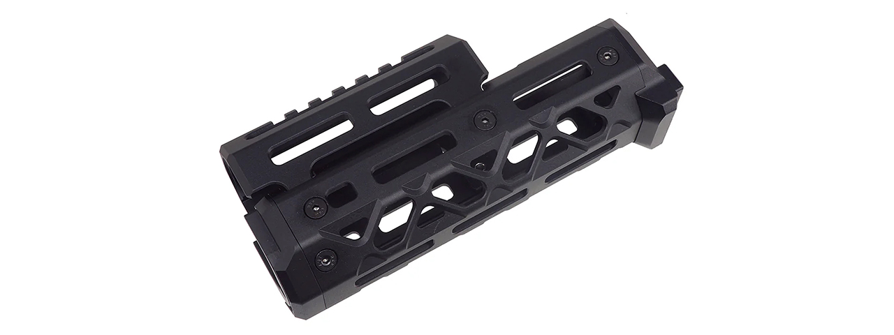Atlas Custom Works Short M-LOK Handguard for CYMA AK Airsoft Rifle - (Black)