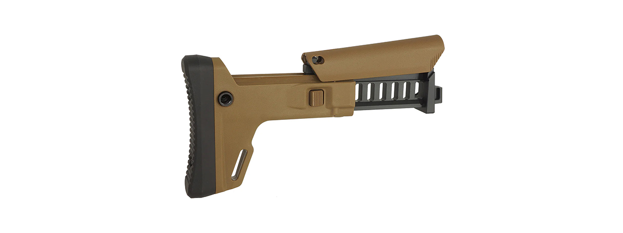 Atlas Custom Works ACR Style Folding Stock for LCT GHK AK74S 104/105 - (Tan)