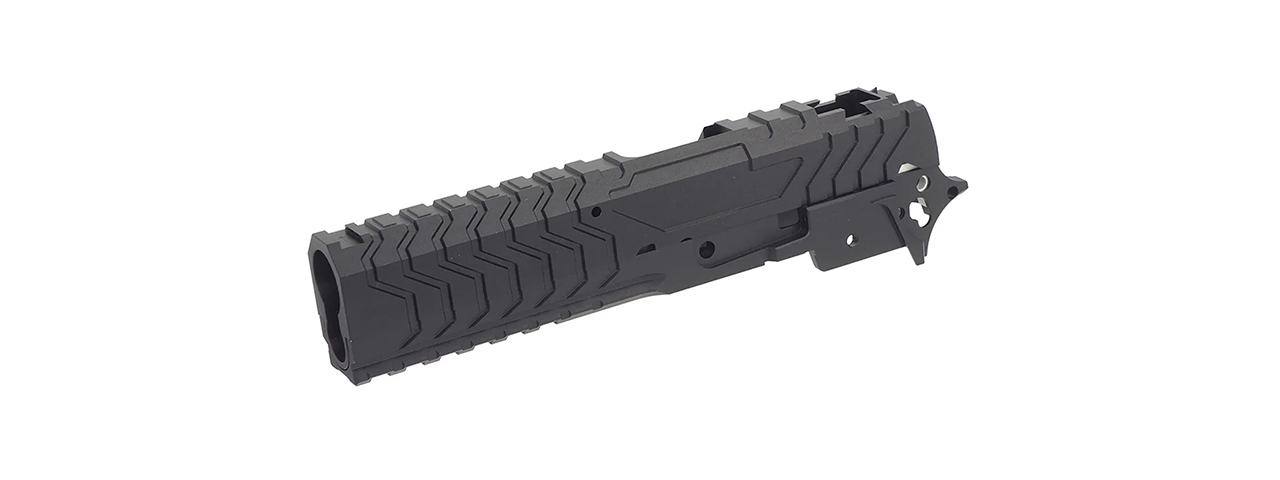 Atlas Custom Works Aluminum Matrix Slide/Frame Kit for Tokyo Marui Hi-Capa GBB Airsoft Pistols - (Black)