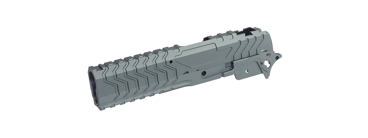 Atlas Custom Works Aluminum Matrix Slide/Frame Kit for Tokyo Marui Hi-Capa GBB Airsoft Pistols - (Gray)