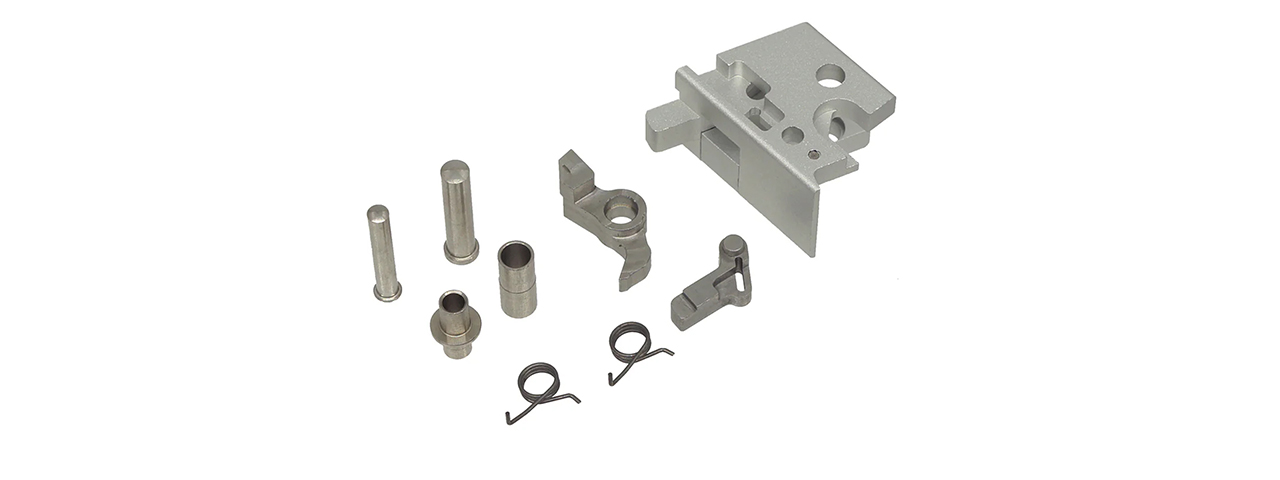 Atlas Custom Works Aluminum Matrix Slide/Frame Kit for Tokyo Marui Hi-Capa GBB Airsoft Pistols - (Gray/Black)