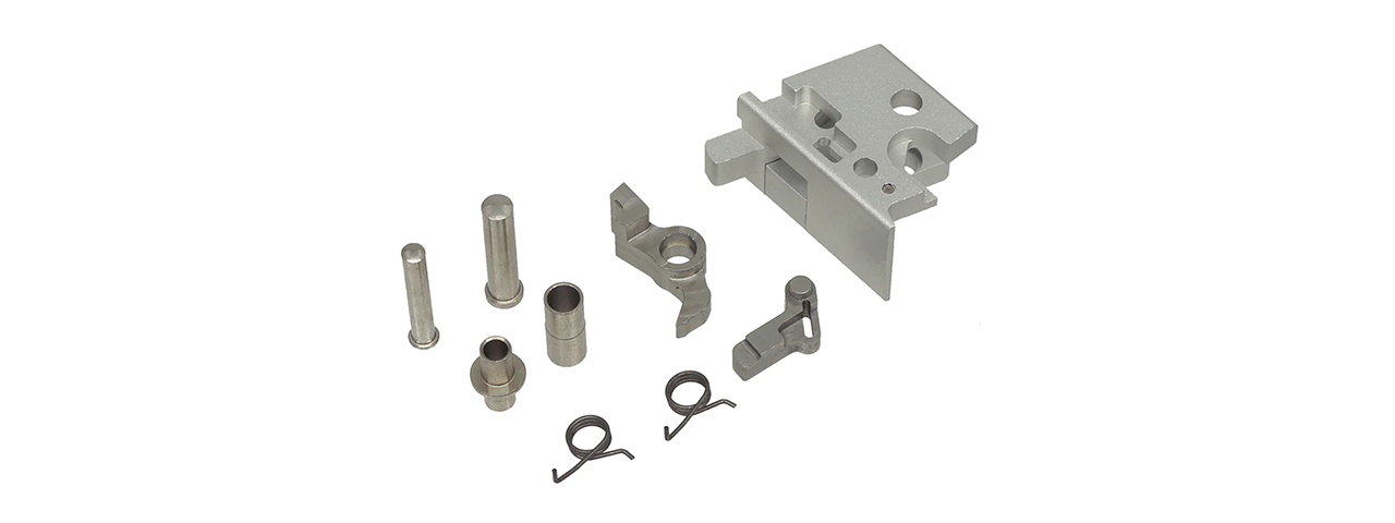 Atlas Custom Works Aluminum Matrix Slide/Frame Kit for Tokyo Marui Hi-Capa GBB Airsoft Pistols - (Gray/Gold)