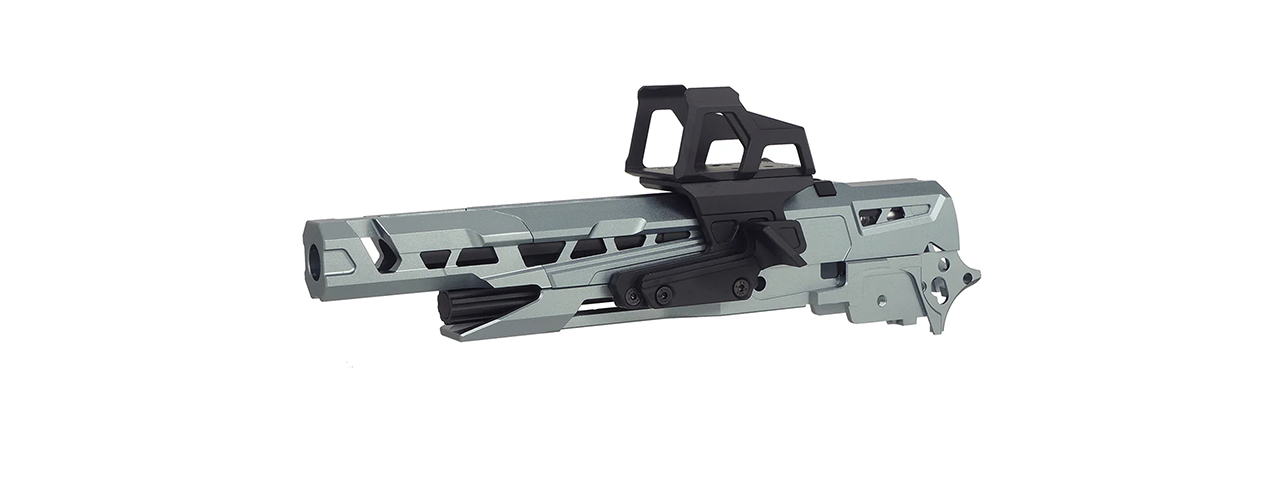 Atlas Custom Works CNC EX-02 Frame Kit for Tokyo Marui Hi-Capa GBB Airsoft Pistols - (Gray/Black)