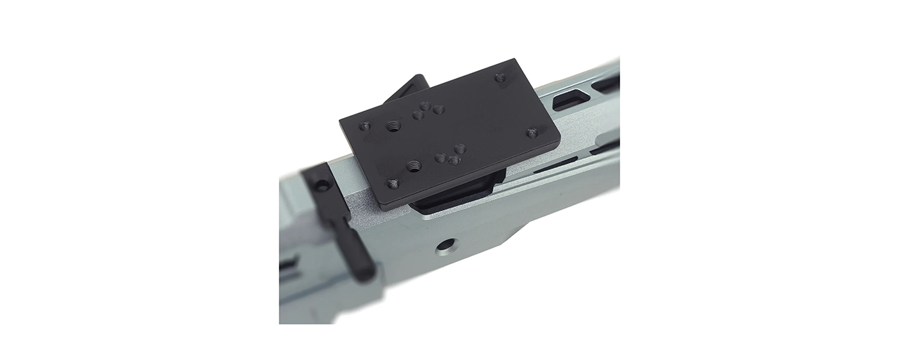 Atlas Custom Works CNC EX-02 Frame Kit for Tokyo Marui Hi-Capa GBB Airsoft Pistols - (Gray/Black)