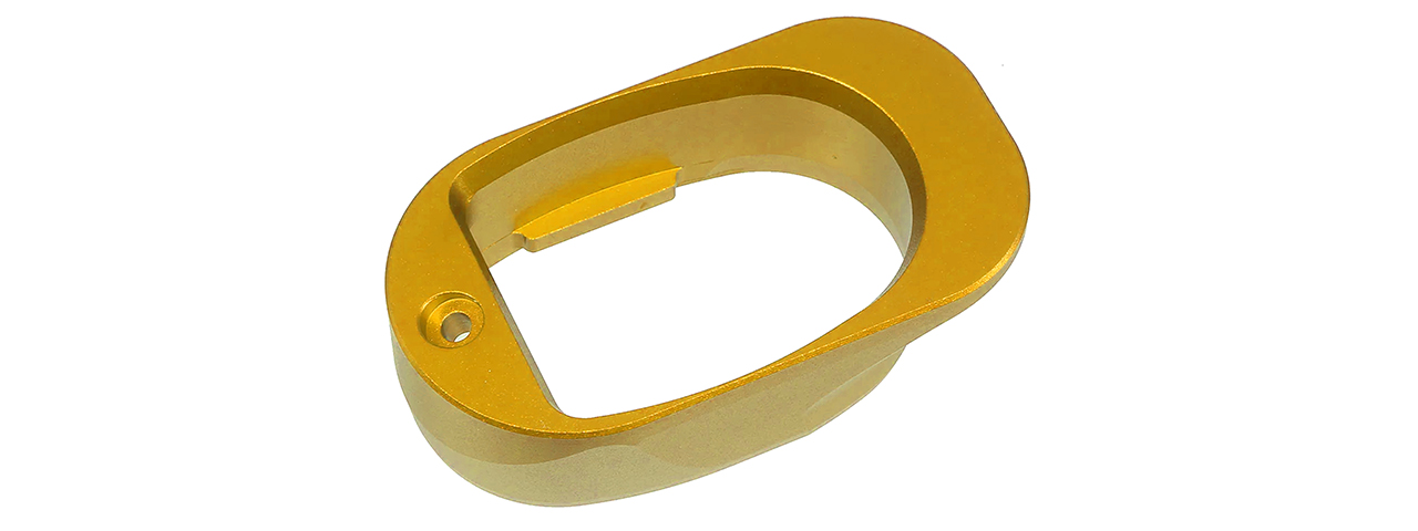 Atlas Custom Works Aluminum Full Wall Magwell for SIG Air / VFC P320 X-Series Airsoft Guns - (Gold)