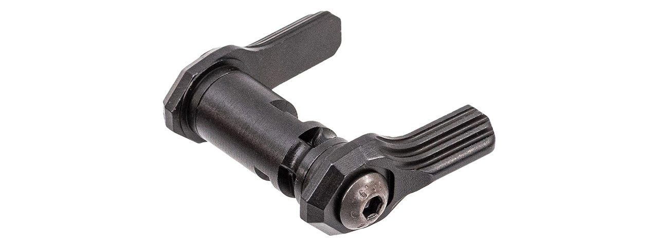 Atlas Custom Works CNC Steel Full Type Ambidextrous Selector for Tokyo Marui MWS GBBR Airsoft Rifles - (Black)