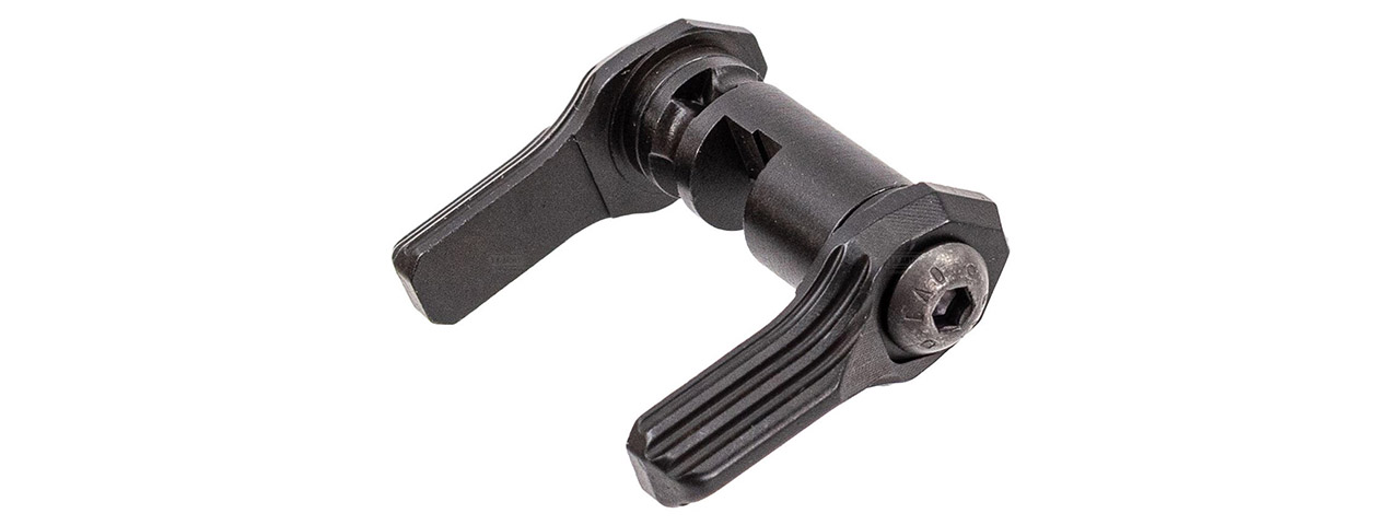 Atlas Custom Works CNC Steel Full Type Ambidextrous Selector for Tokyo Marui MWS GBBR Airsoft Rifles - (Black)