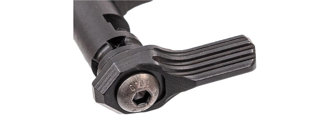Atlas Custom Works CNC Steel Full Type Ambidextrous Selector for Tokyo Marui MWS GBBR Airsoft Rifles - (Black)