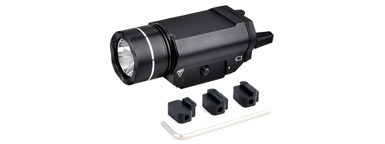 Atlas Custom Works HL Short Arm Pistol Flashlight (Black)