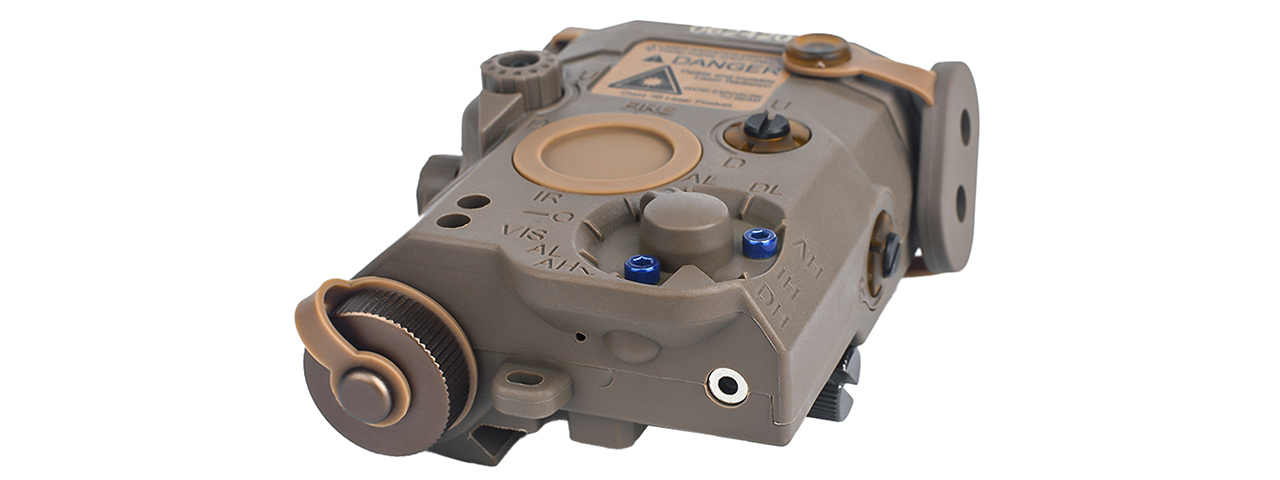 Atlas Custom Works LA-PEQ15 Tactical Red/IR Laser & Light (Dark Earth)