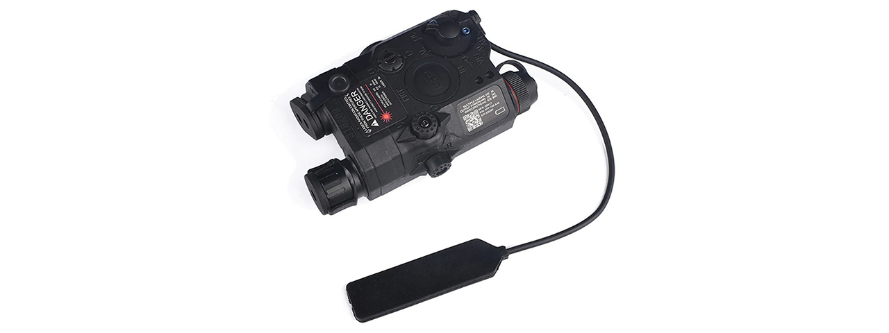 Atlas Custom Works PEQ15 LA5-C UHP Integrated Dual Color Laser w/ Flashlight - (Black)