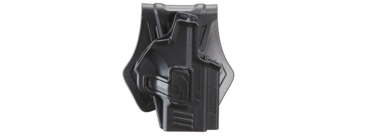 Amomax Tactical Paddle Holster for Springfield Armory XDM Airsoft Pistols - (Black)