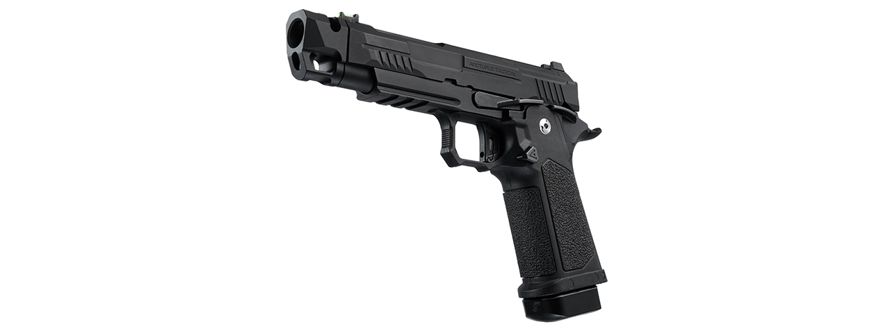 ARCTURUS Vanguard 4.3"Hi-Capa GBB Pistol w/ Optics Ready Slide & Compensator - (Black)