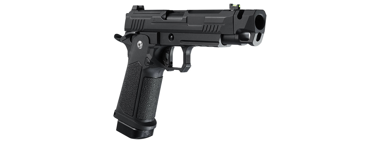 ARCTURUS Vanguard 4.3"Hi-Capa GBB Pistol w/ Optics Ready Slide & Compensator - (Black)