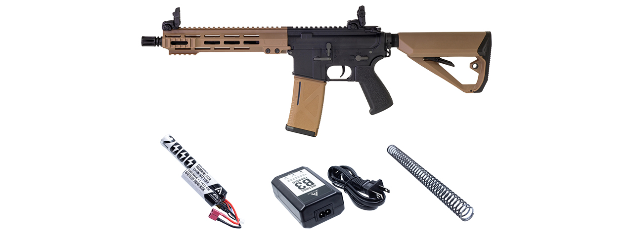 Arcturus LWT MK-I CQB 10" AEG SPORT Starter Pack - (Black/Tan)