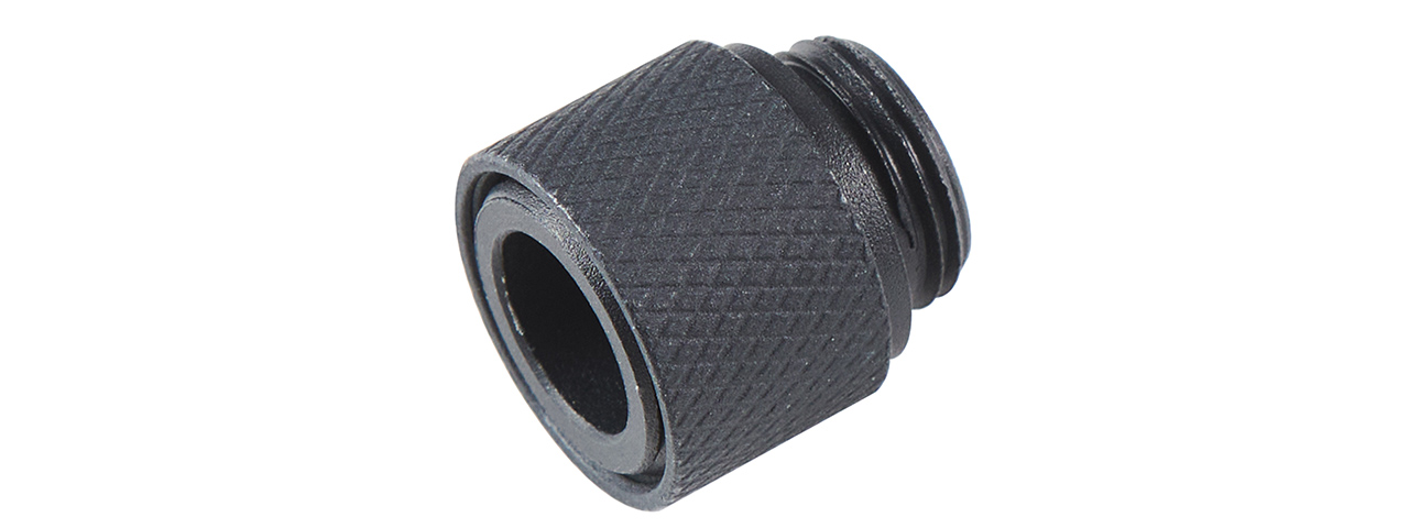 Army Armament 12-14mm Threaded Tip for GBB Pistol Outer Barrels - (Black) Army Armament 12-14mm Threaded Tip for GBB Pistol Outer Barrels - (Black)