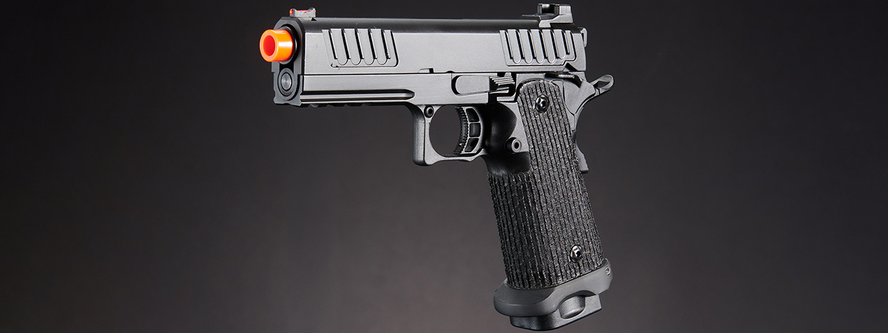 Army Armament R603 Hi-Capa Gas Blowback Airsoft Pistol (Color: Black)