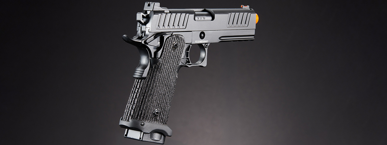 Army Armament R603 Hi-Capa Gas Blowback Airsoft Pistol (Color: Black)