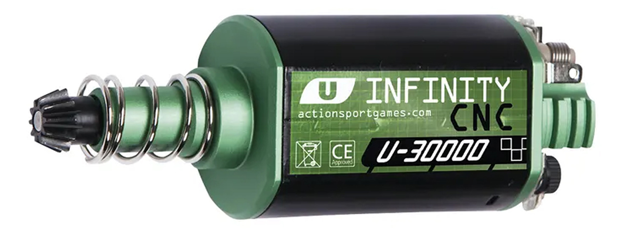 ASG Ultimate CNC Airsoft Infinity Long Axle Motor - 30,000 RPM