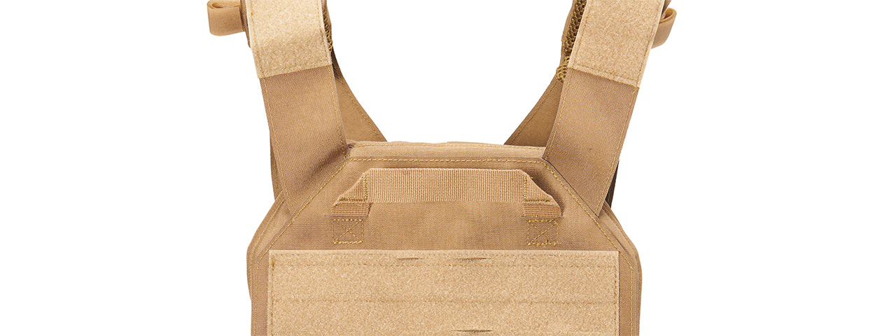 Code 11 Laser Cut Plate Carrier - (Tan)
