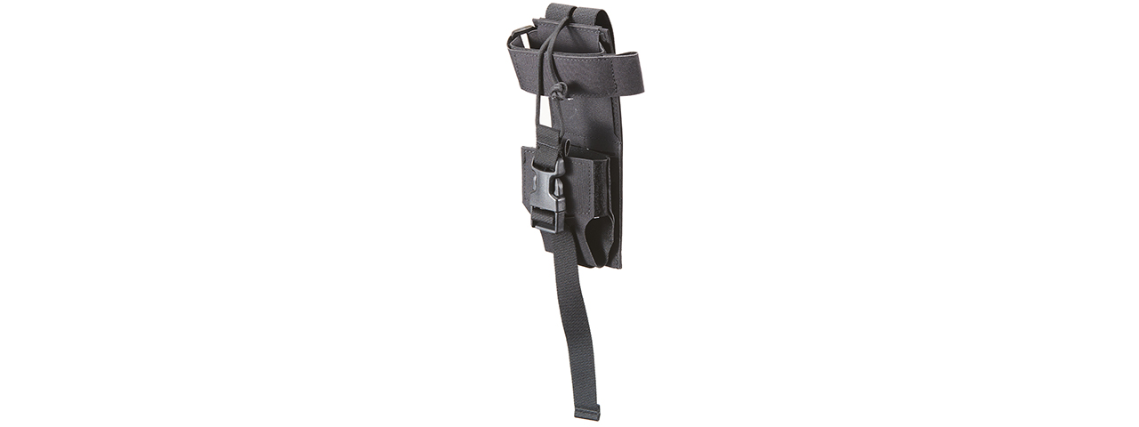Universal Mounting Radio Pouch - (Black)