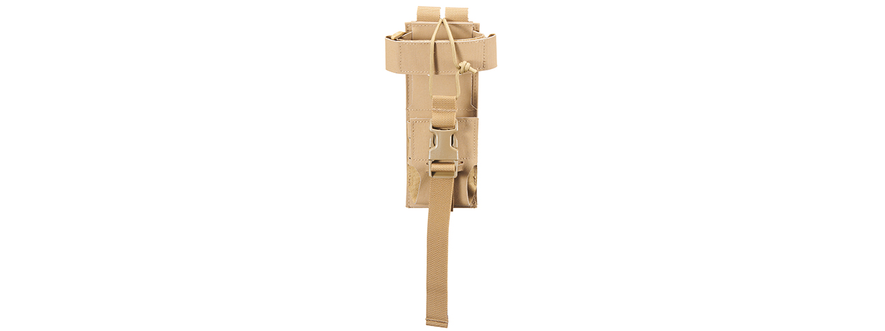 Universal Mounting Radio Pouch - (Tan)
