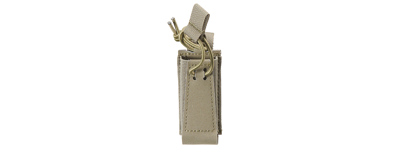 Tactical Assaulter Single Pistol Mag Pouch - (Ranger Green)